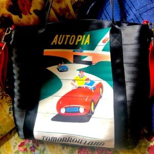 Harveys seatbelt Disneyland 60th diamond Autopia